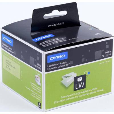 DYMO LW-Adressetiketten transpar. 36x 89mm 2Rl 260St/Rolle - S0722410