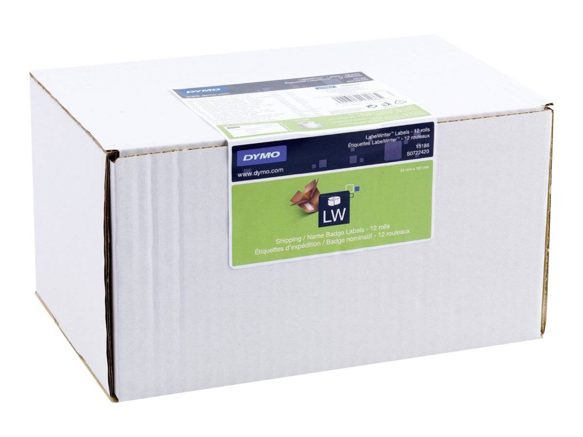 DYMO LW-Versandetiketten Vorteilspack 54x101mm 12Rl 220St/Rl DYMO LW-Versandetiketten Vorteilspack 54x101mm 12Rl 220St/Rl