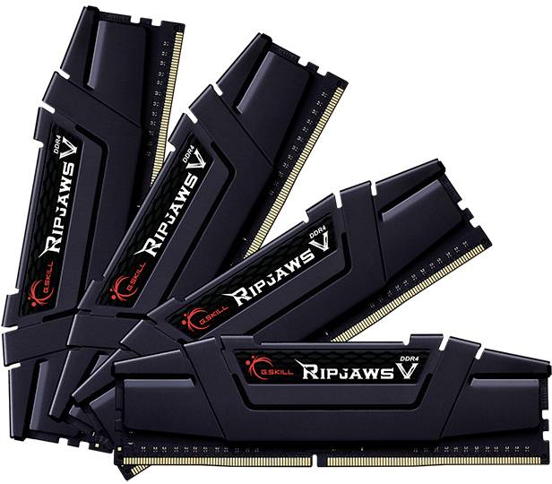 DDR4 64GB PC 3200 CL16 G.Skill KIT (4x16GB) 64GVK Ripjaws