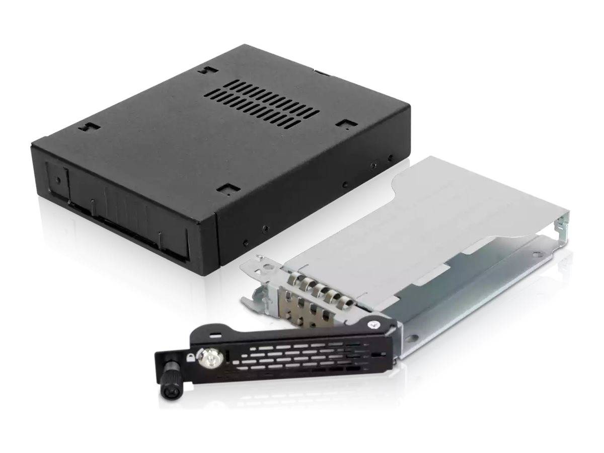 We-Ra. IcyDock 6,3cm SATAI-III/SAS HDD&SSD in 1x3,5" Metall
