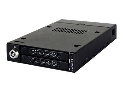 4711132869736 - Backplane IcyDock 2x63cm SATAI-III in 1x35 RAID-Controlle MB992SKR-B