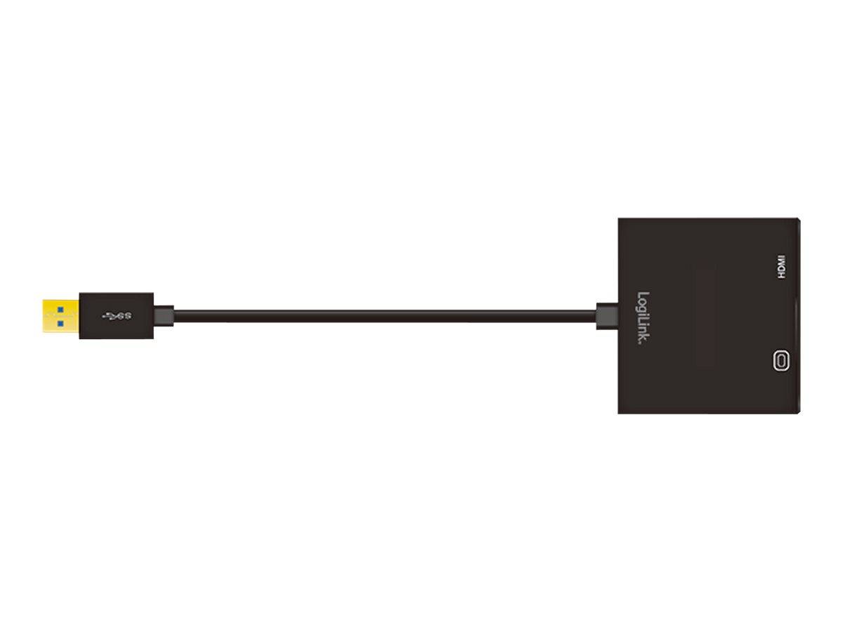 Logilink Adapter USB 3.0 Combo > VGA / HDMI Logilink Adapter USB 3.0 Combo > VGA / HDMI