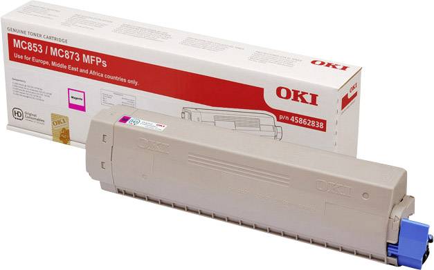 Toner OKI MC853 magenta 7.300 Seiten 45862838 - 45862838