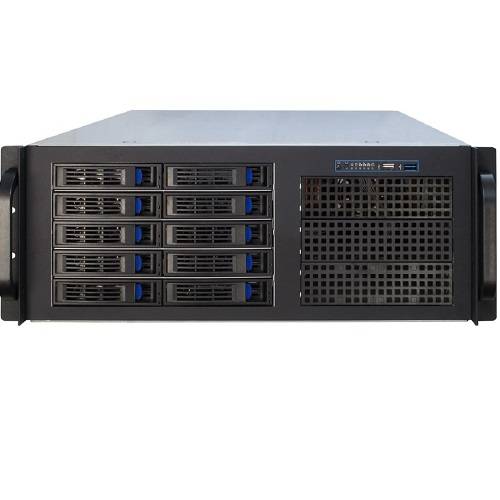 Inter-Tech 48.3cm IPC 4U-4410 4HE STORAGE schwarz