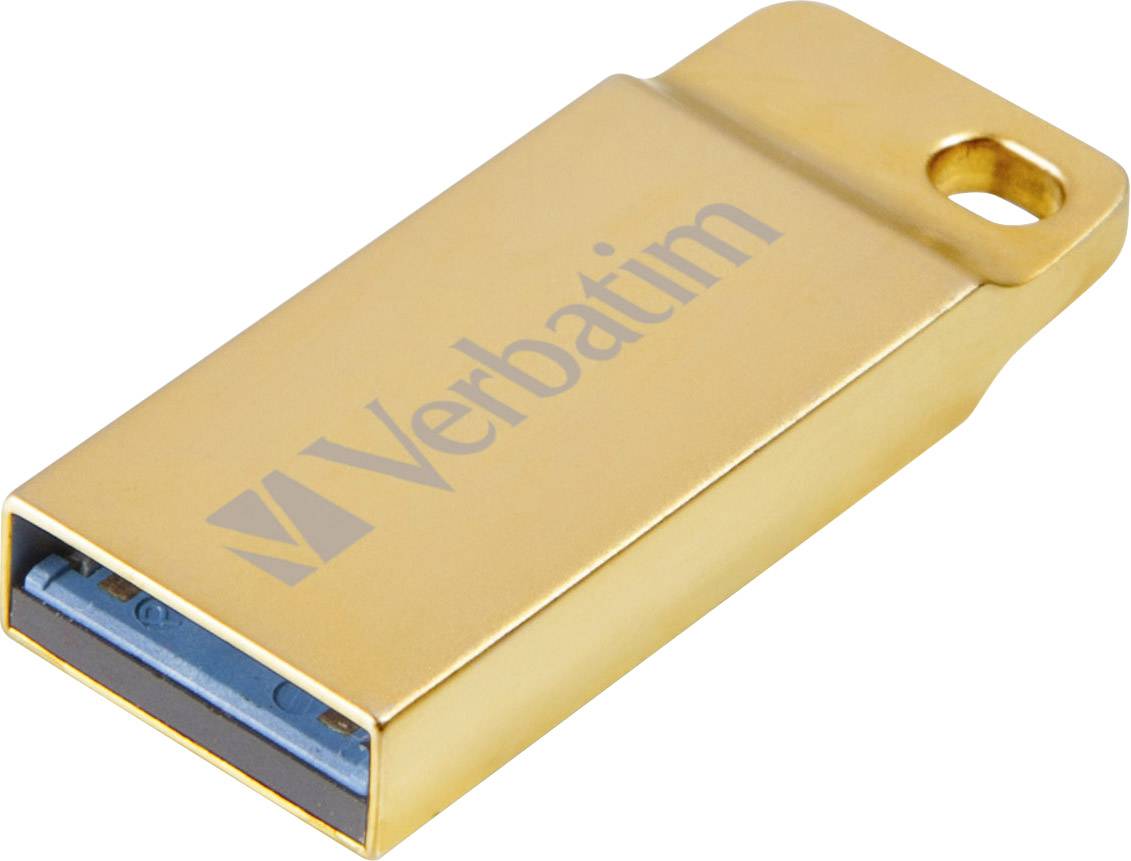 USB-Stick 16GB Verbatim 3.2 Metal Executive Gold retail - 99104