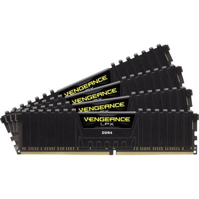 DDR4  64GB PC 2666 CL16 CORSAIR KIT (4x16GB) Vengeance LPX retail