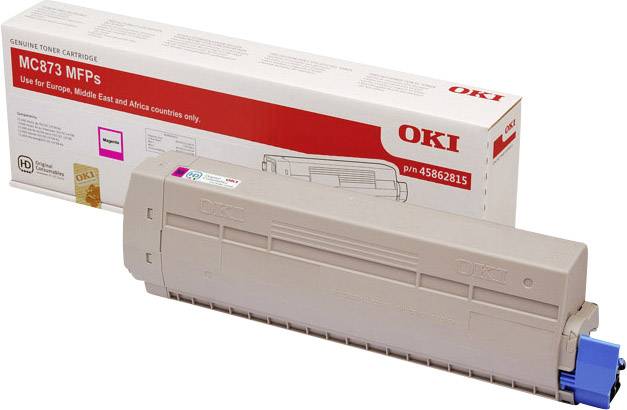Toner OKI MC873 magenta 10.000 Seiten 45862815 - 45862815