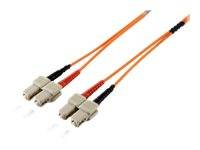 Equip LWL Patchkabel SC/SC9/125u OS2 10.00m gelb LSOH Polybeutel - 253336