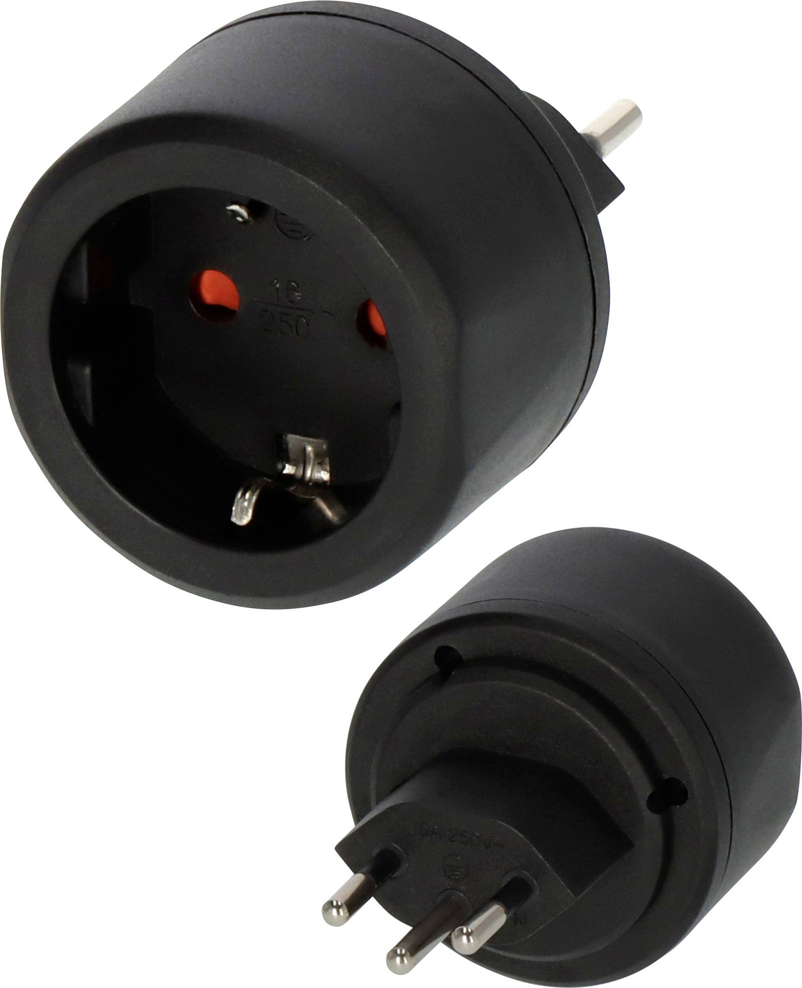 Brennenstuhl Adapter Travel Stecksystem CH/AufsatzDE Sicher Adapter