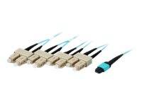 Equip MTP/SC Trunk Fiber Patch Cord OM4 M/M 3.00M Polybeutel - 25557307