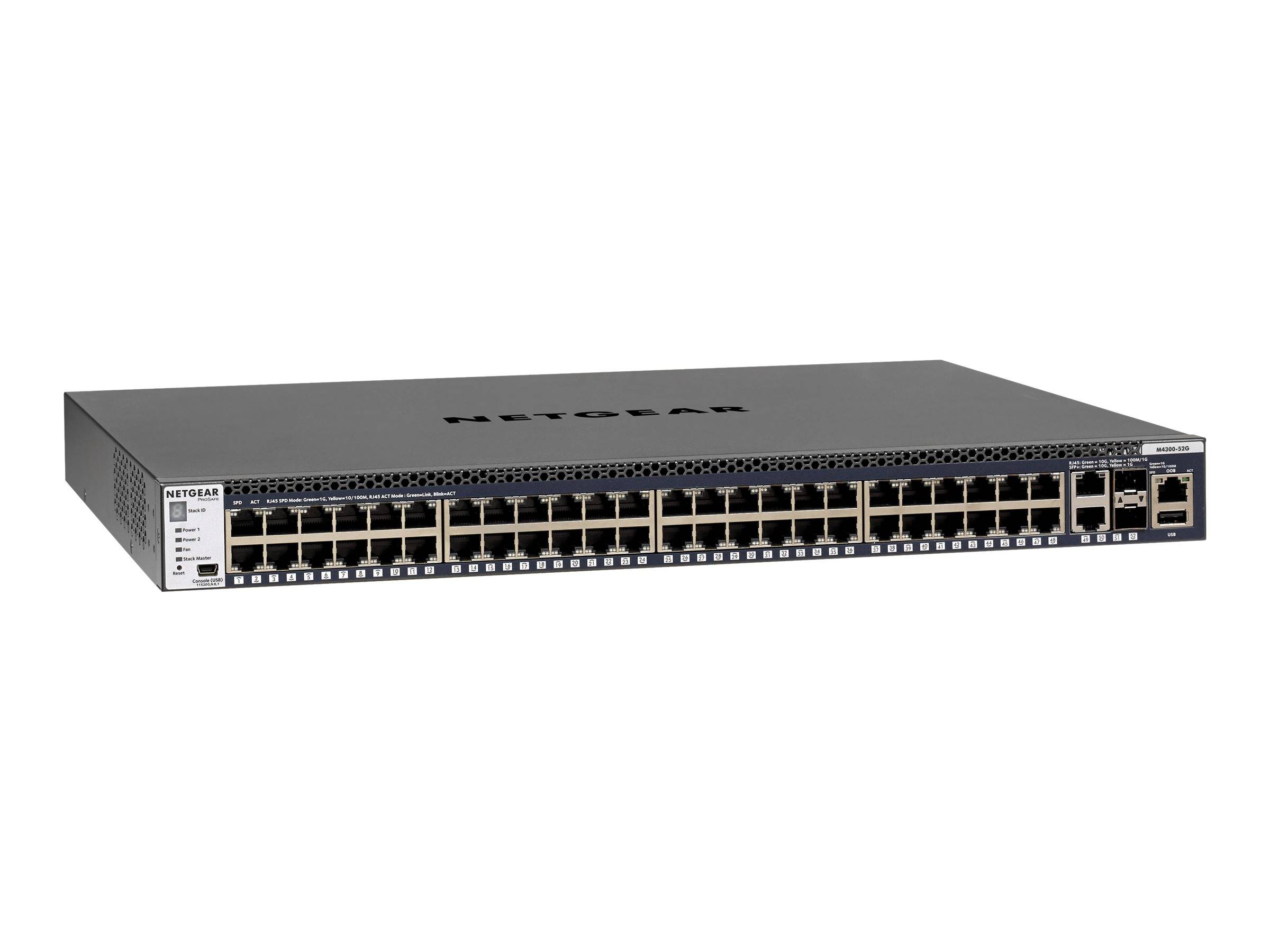 NETGEAR Switch M4300 GSM4352S-100NES 52-Port GB - GSM4352S-100NES