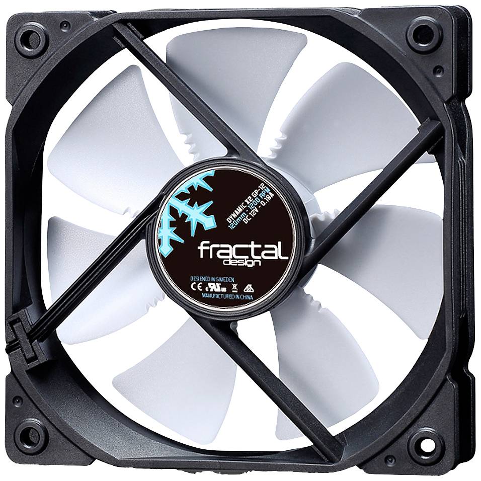 FRACTAL DESIGN Lüfter Dynamic X2 GP14-BK 140mm - FD-FAN-DYN-X2-GP14-BK