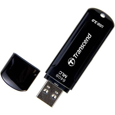USB-Stick  64GB Transcend JetFlash 750 USB3.1 schwarz (MLC)