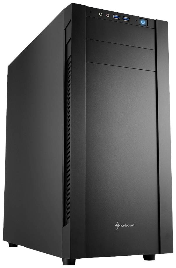 Sharkoon Gehäuse S25-V ATX 1xMetall schwarz - 4044951019298