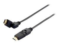 4015867178645 - Equip Life High Speed HDMI Cable with Ethernet - HDMI-Kabel mit Ethernet - HDMI männlich zu HDMI männlich - 1 m - Schwarz 4015867178645 - Equip Life High Speed HDMI Cable with Ethernet - HDMI-Kabel mit Ethernet - HDMI männlich zu HDMI männlich - 1 m - Schwarz