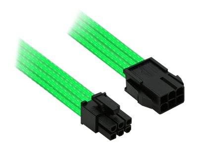 Nanoxia Kabel 6pin PCI-E Verlängerung, 30 cm, neon-grün Kabel