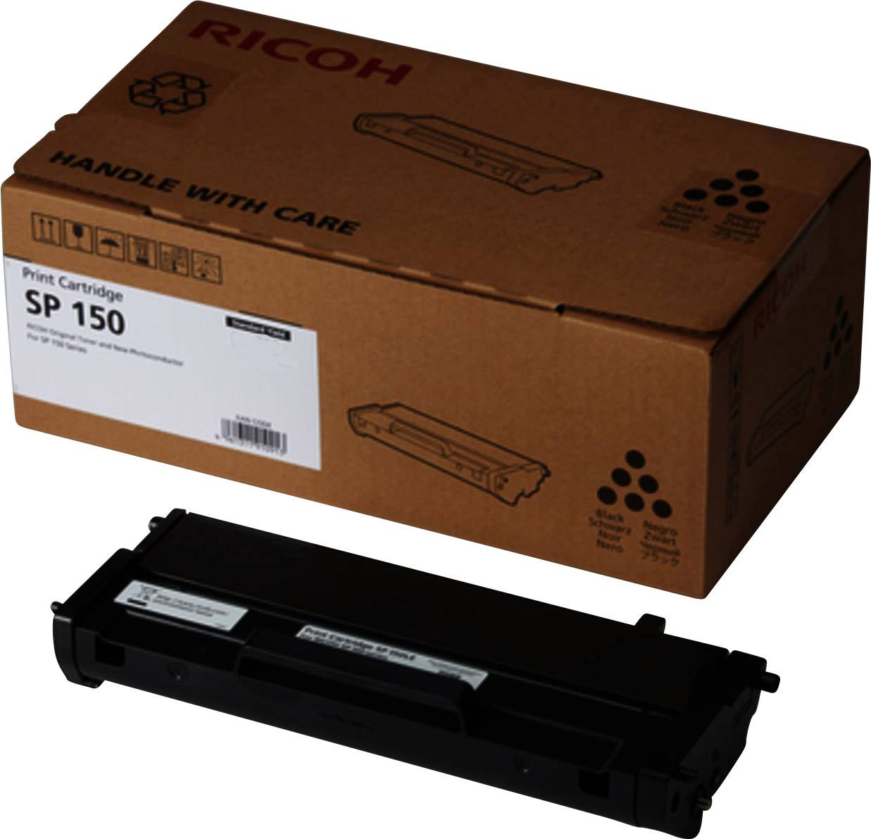Ricoh Toner SP 150HE    black      1500 Seiten        408010