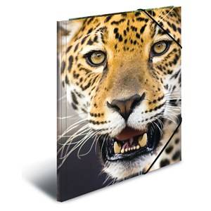 HERMA Sammelmappe A3 Leopard Polypropylen PapierBüroSchreibwar