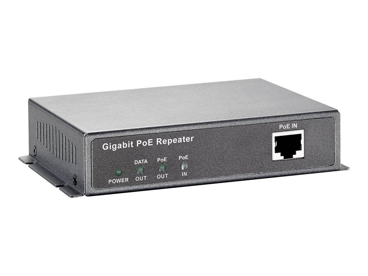 LevelOne Repeater POR-0120 1x RJ-45 GB PoE LevelOne Repeater POR-0120 1x RJ-45 GB PoE
