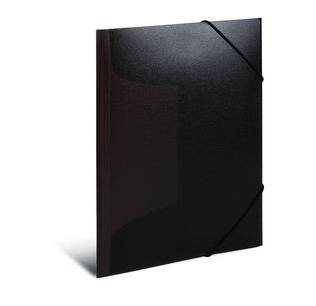 HERMA Sammelmappe A4 schwarz Polypropylen - 19501