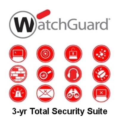 0654522018731 - WatchGuard Total Security Suite - subscription licence renewal   upgrade licence (3 years) + 3 Years 24x7 Gold Support - 1 appliance