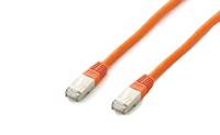 Equip Patchkabel Cat6A S/FTP 2xRJ45 20.00m orange Plat.LSZH Polybeutel - 605679