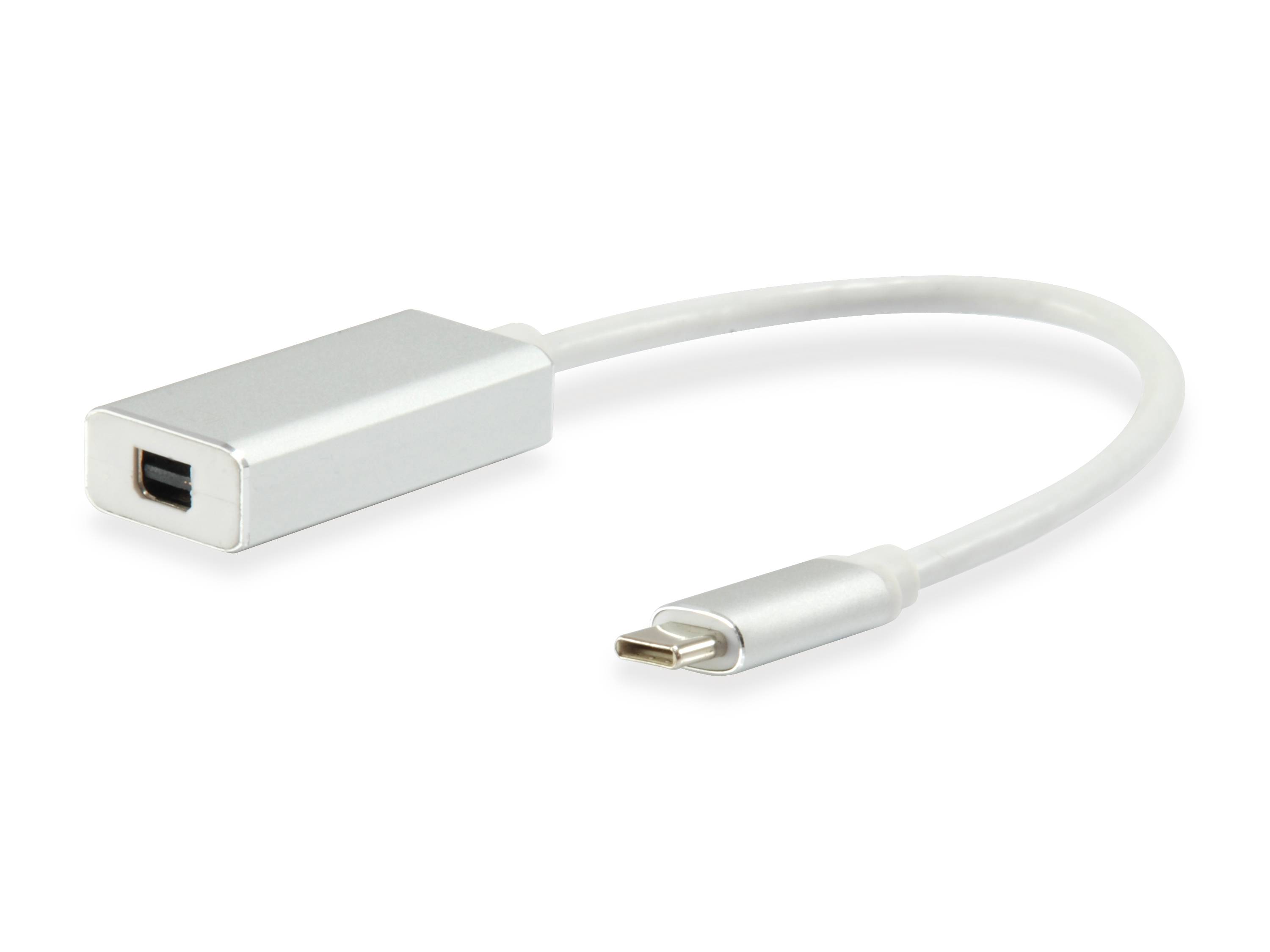Equip Adapter USB-C -> MiniDisplayPort 4K60Hz 0.15m si - 133457