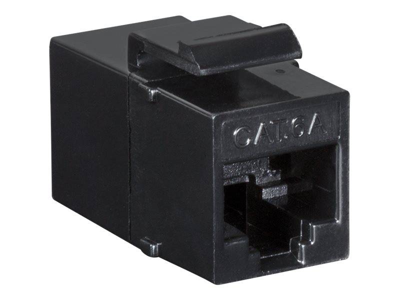 Logilink Keystone Kupplung 2X RJ45 UTP 14.6mm, Cat6A, schw. Logilink Keystone Kupplung 2X RJ45 UTP 14.6mm, Cat6A, schw.