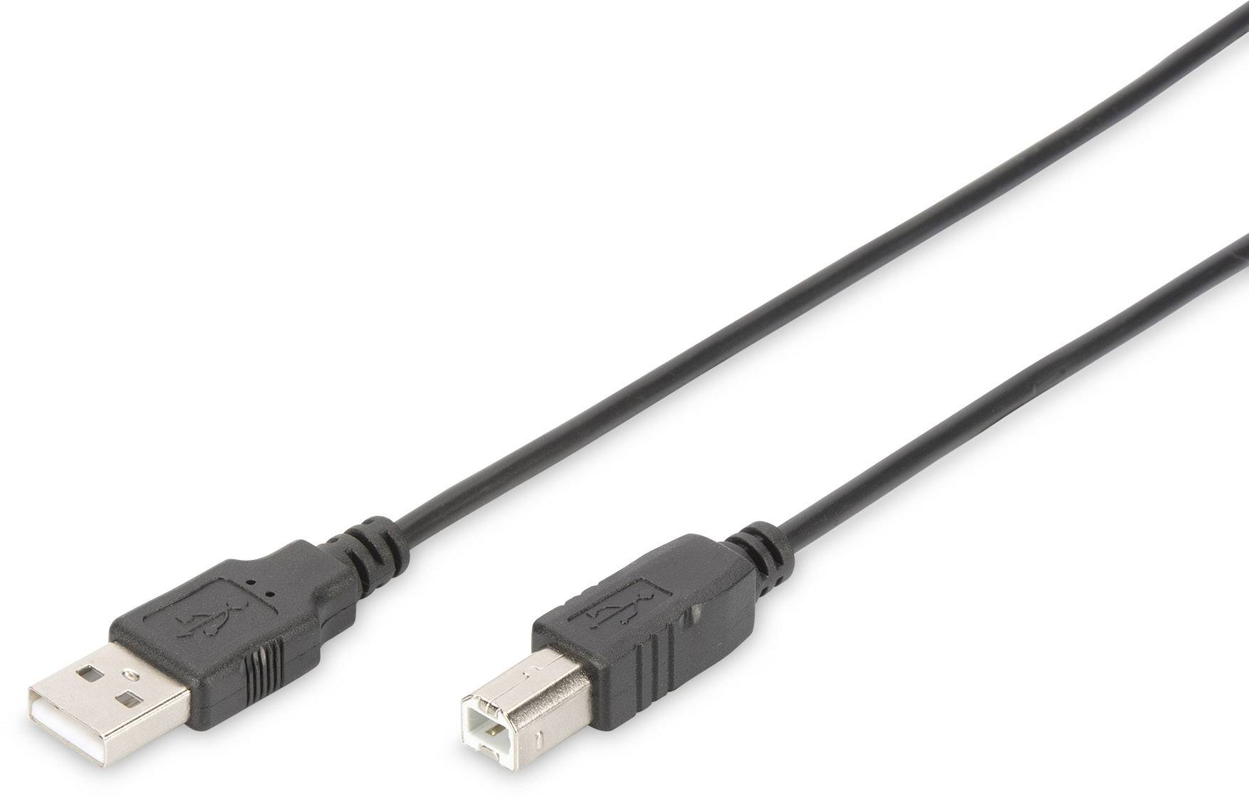 4016032284833 - Electronic Components digitus usb 20 Anschlusskabel 18m Typ a - b St St schwarz (DB-300102-018-S) - Assmann 4016032284833 - Electronic Components digitus usb 20 Anschlusskabel 18m Typ a - b St St schwarz (DB-300102-018-S) - Assmann