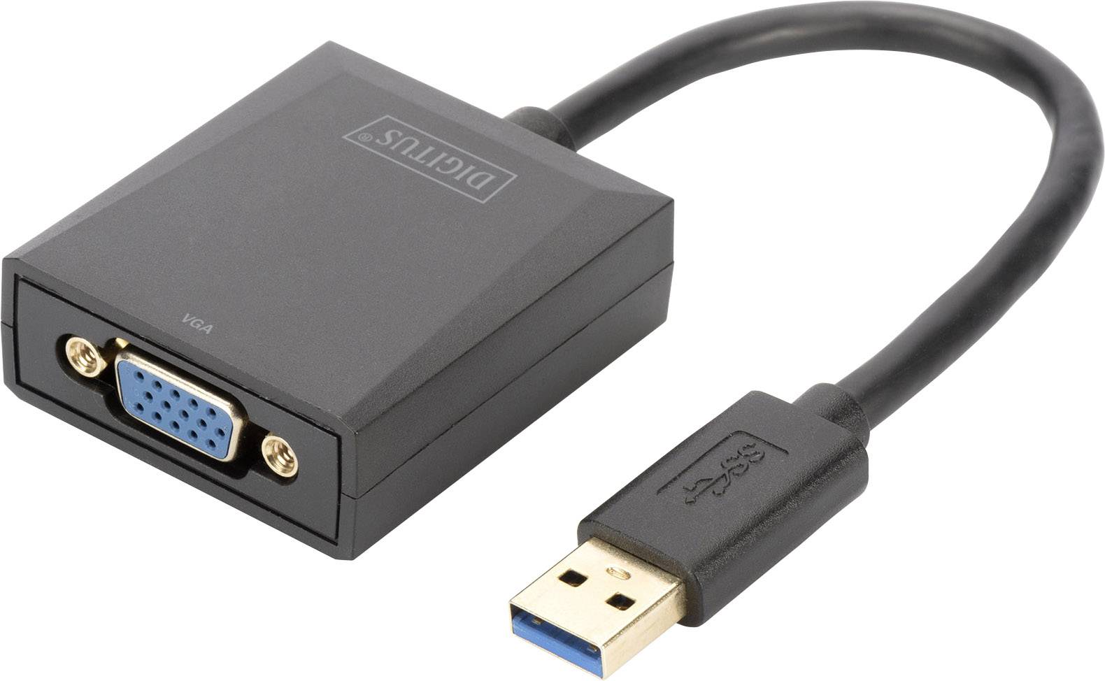 DIGITUS Adapter USB3.0   -> VGA          bis 1080p/1920x1080 Adapter