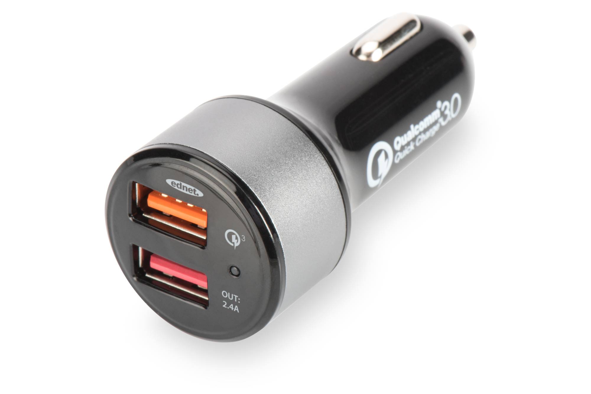 4054007841032 - - Netzteil - Pkw - Quick Charge 30 - 2 Ausgabeanschlussstellen (USB) - Schwarz (84103) 4054007841032 - - Netzteil - Pkw - Quick Charge 30 - 2 Ausgabeanschlussstellen (USB) - Schwarz (84103)