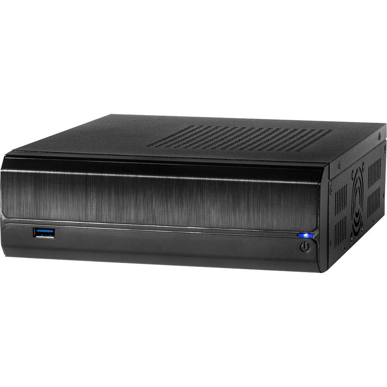 Inter-Tech Geh Mini ITX JX-500 black USB 3.0 *OHNE Netzteil Gehäuse