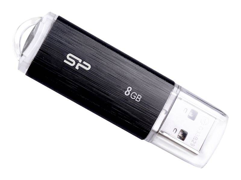 Silicon Power USB-Stick 8GB USB2.0 Ultima U02 Black