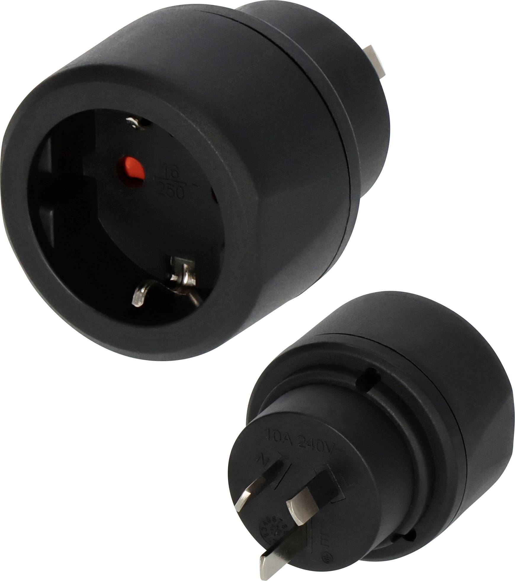 Brennenstuhl Adapter Travel Stecksyst. DE/Aufsatz Austr/Chi Adapter
