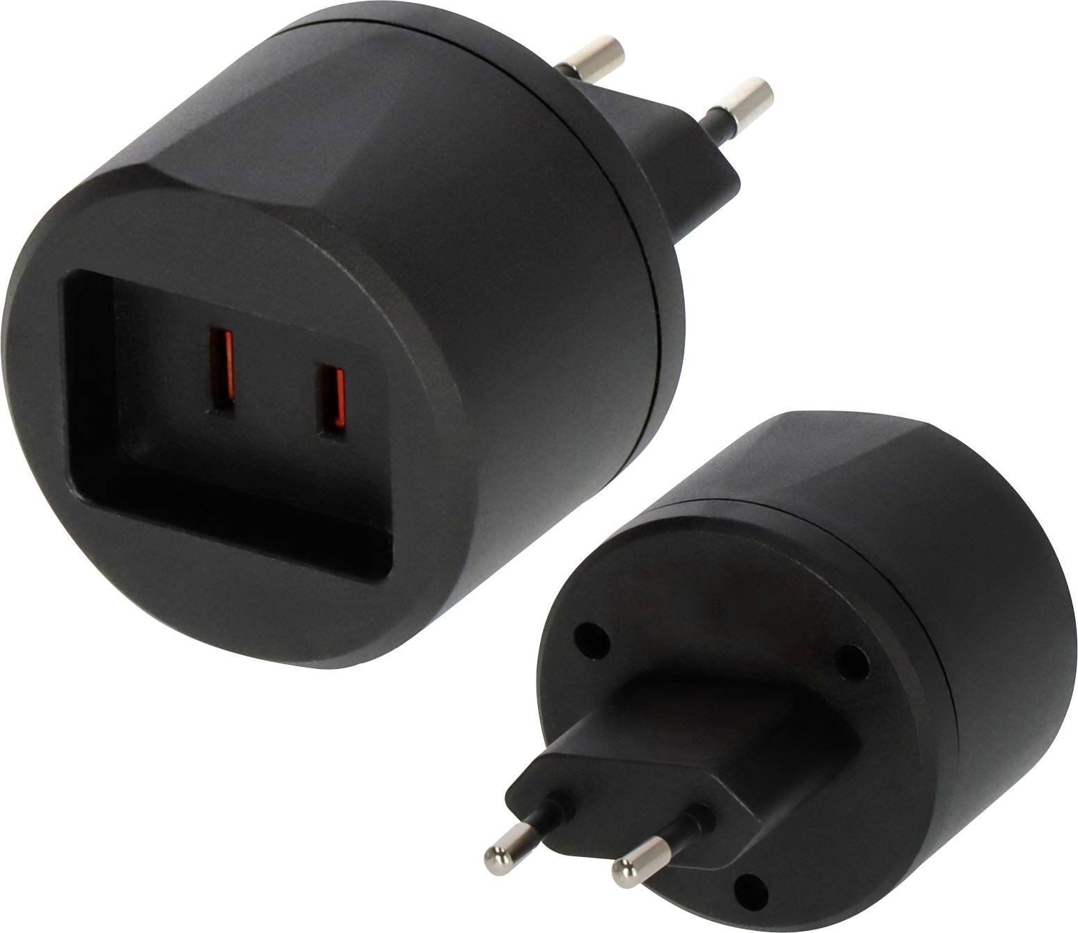 Brennenstuhl Adapter Travel Stecksystem US/Aufsatz DE 2,5A Adapter