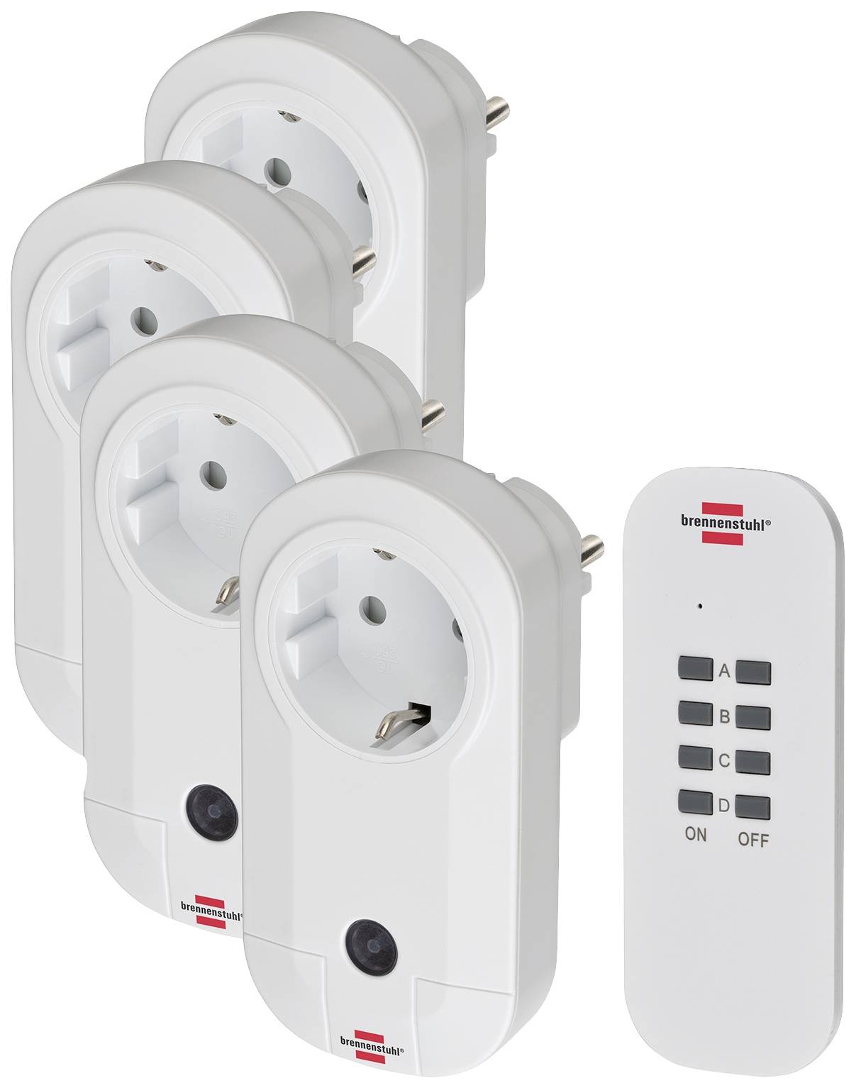 Brennenstuhl Funkschaltset 1000W RC CE1 4001 Funksteckdosen
