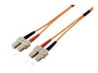 Equip LWL Patchkabel SC->SC 3.00m Singlemode Duplex OS2 ge Polybeutel - 253333