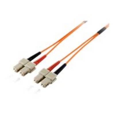 Equip Patchkabel SC->SC 15.00m Singlemode Duplex OS2    gelb Polybeutel