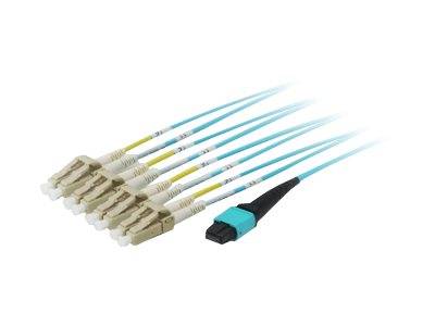 Equip MTP/LC Trunk Fiber Patch Cord OM4 M/M 20.00m Polybeutel - 25556807