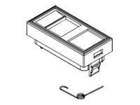 4015867125700 - Equip Unterputzdose Einsatz French 1 Keystone 45x22 RAL9010 Polybeutel 4015867125700 - Equip Unterputzdose Einsatz French 1 Keystone 45x22 RAL9010 Polybeutel