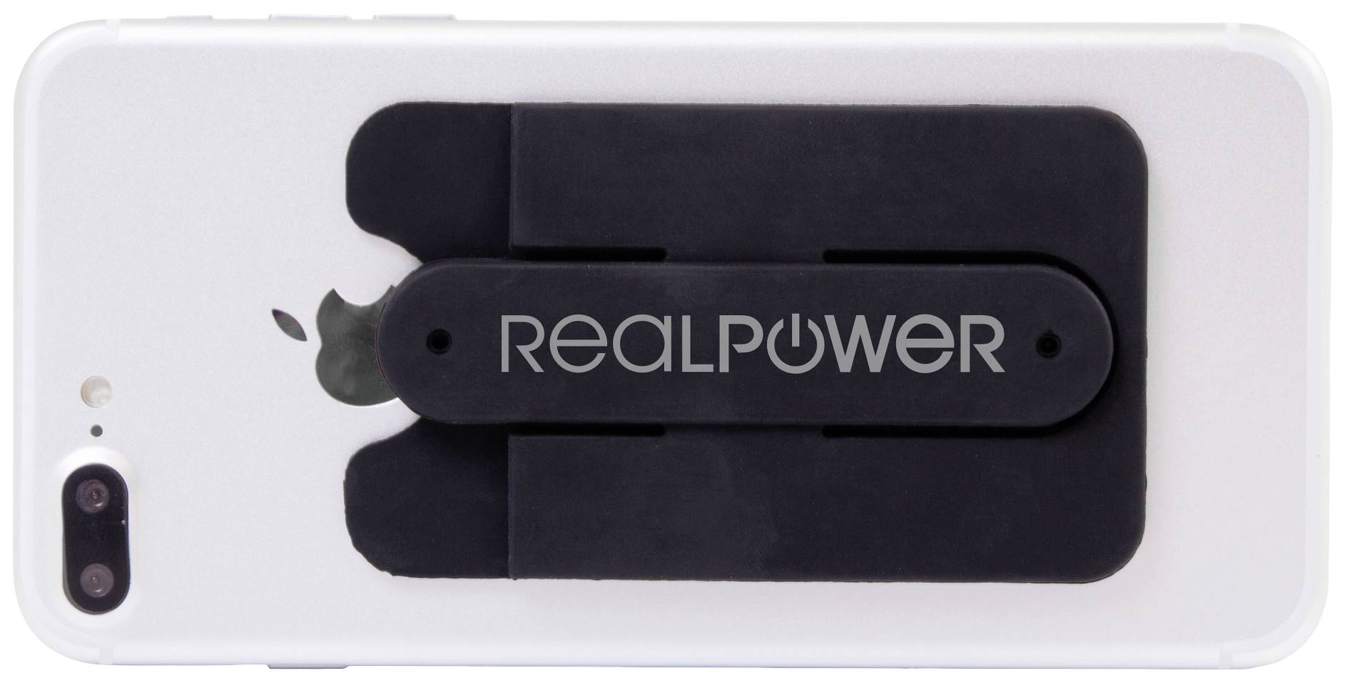 RealPower Smartphoneständer + Smart Wallet (Kartenfach)