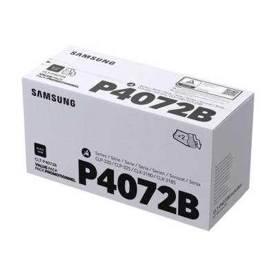 HP ersetzt Samsung CLT P4072B 2er Pack Schwarz Tonerpatrone