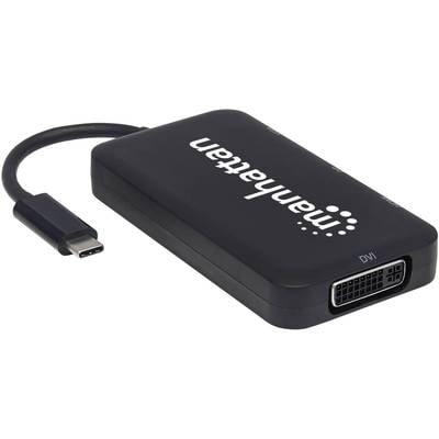 MANHATTAN Konverter USB 3.1 4-fach HDMI/DisplayPort/VGA/DVI
