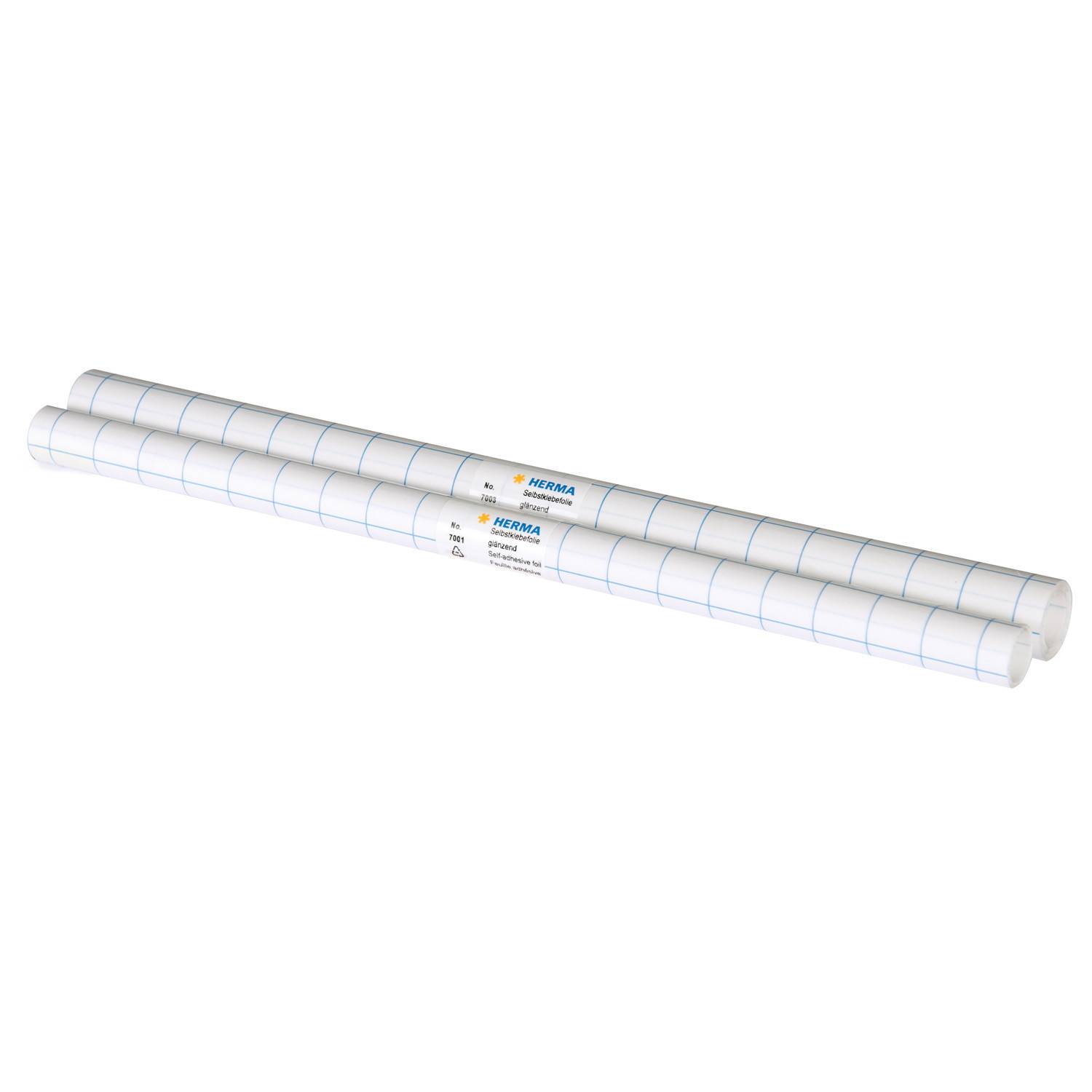 HERMA Selbstklebefolie transparent glänzend 3 m 1 Rolle - 7003