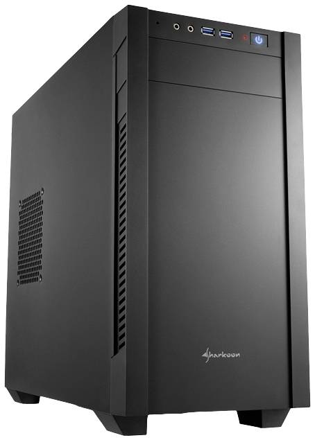 Sharkoon Gehäuse S1000 Micro-ATX1xMetallschwarz - 4044951013937