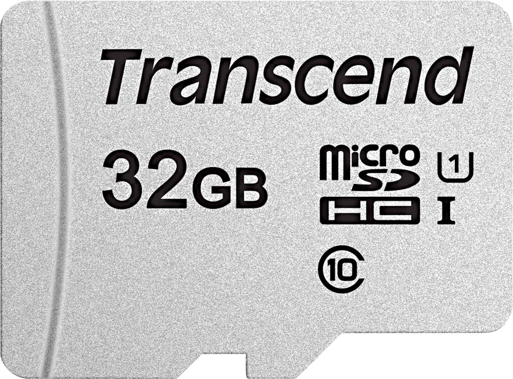 SD microSD Card 32GB Transcend SDHC USD300S (ohne Adapter) SD microSD Card 32GB Transcend SDHC USD300S (ohne Adapter)