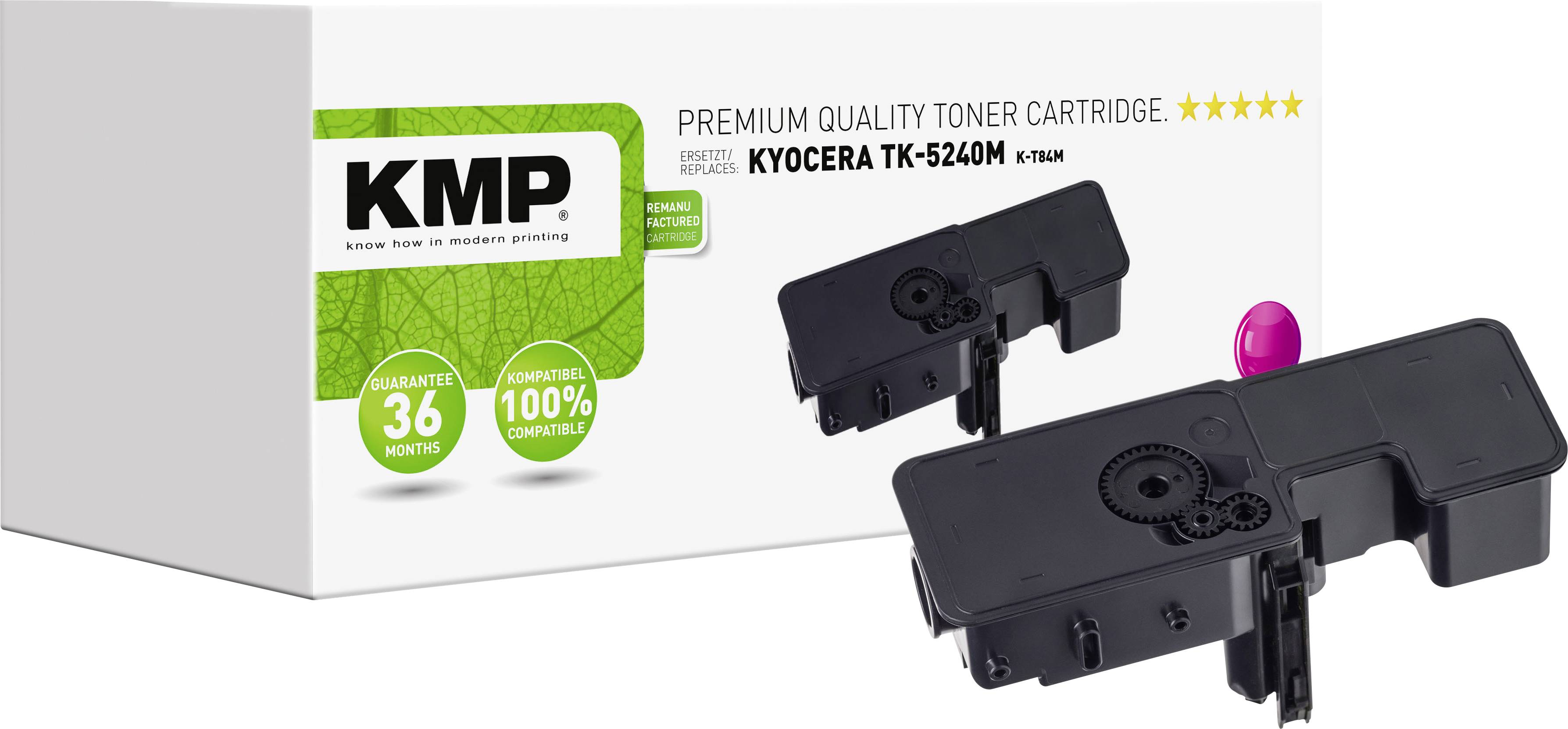 KMP Toner Kyocera TK-5240M/TK5240M magenta 3000 S. K-T84M remanufactured Toner Kyocera