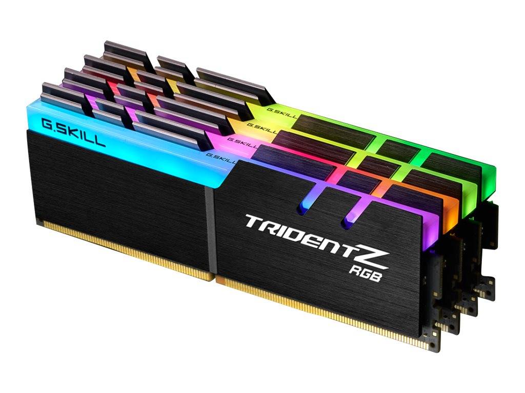 4713294220608 - Trident Z RGB AMD Series DDR4-3200 - 32GB - CL16 - Quad Channel (4 pcs) - AMD Optimized - Schwarz mit RGB
