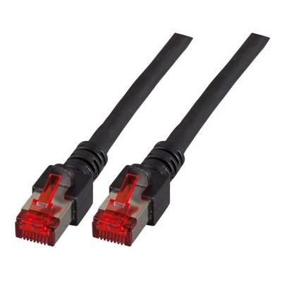 EFB RJ45 Patchkabel S/FTP, Cat.6, LSZH, 1.5m, schwarz
