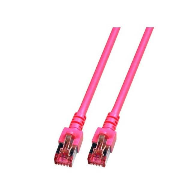 EFB RJ45 Patchkabel S/FTP, Cat.6, LSZH, 2m, magenta
